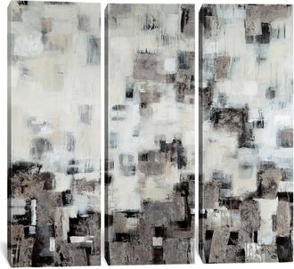 iCanvas Icanvas City Nights, Silver By Liz Jardine