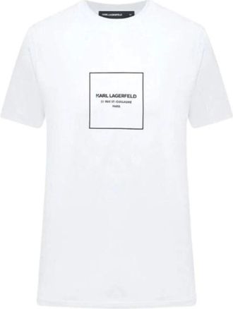 Karl Lagerfeld Uomo, Top, Bianco, XL, new