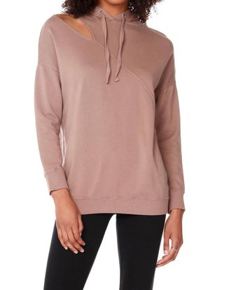 bobi Split Seam Hoodie In Java