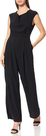 Sisley Sisley Womens Overall 4WVM581A7 Suit Pants, Black 100, 6
