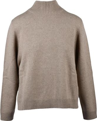 PESERICO Extrafine Merino Wool and Cashmere Turtleneck Sweater
