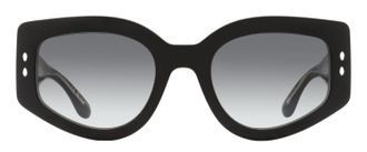 Isabel Marant Butterfly Acetate Sunglasses - Black