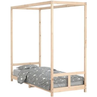 vidaXL Kids Bed Frame 80x200 cm Solid Wood Pine Vidaxl