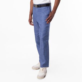 HUGO BOSS C-Genius Micro Patterned Slim Fit Pants, Brand Size 56 (US Size 40)