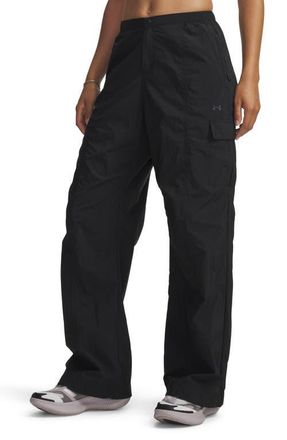 Under Armour Unstoppable Ripstop Utility Pants in Ultimate Black //Anthracite at Nordstrom, Size Xx-Large
