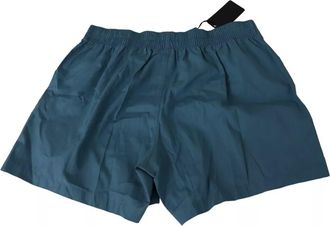 Dolce & Gabbana Blue Cotton Regular Boxer Shorts Mens Underwear
