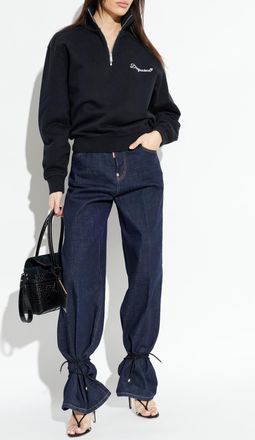 Dsquared2 Sweatshirt With Logo, Womens, Black