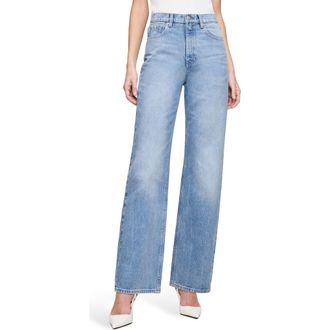 DL1961 Karmine Refined SculptSystem Wide Leg High Rise Jeans in Salt Lake at Nordstrom Rack, Size 23