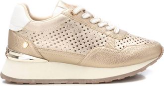 Xti Womens Trainer Sneakers In Gold