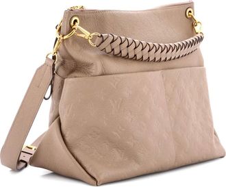 Louis Vuitton Borsa a mano Maida in pelle Empreinte con monogramma - Toni neutri