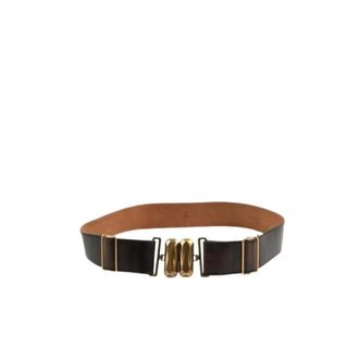 Fendi Pre-owned Vintage Riem - Dames - Vintage Accessoires - Zwart - ONE Size - Leer - Vintage