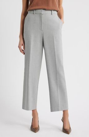 Nordstrom Ankle Pants in Grey Light Heather at Nordstrom, Size 12