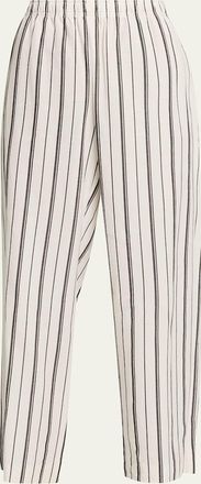 Vince Resort Stripe Wide-Leg Pants