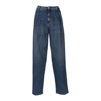 Nine In The Morning Dames, Jeans, Blauw, Maat: W27 Denim