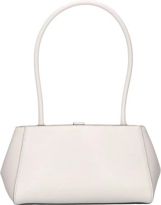 Guess Carrie Girlfriend Shoulder Satchel - Dames - Schoudertassen - Wit - ONE Size - Tassen