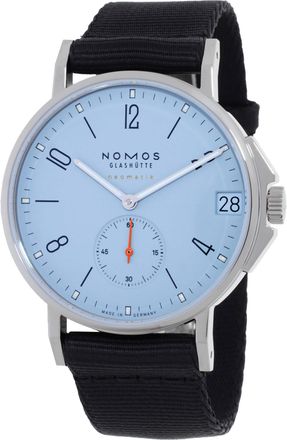NOMOS Glash&uuml;tte Ahoi Neomatik Sky Blue Dial Automatic Watch 516