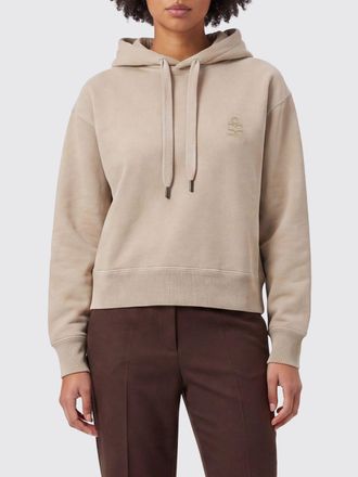 Isabel Marant Felpa con cappuccio in cotone con spalle cadute