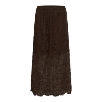 Kaffe Faldas - Skirts - Mujer - Marr&oacute;n - XS