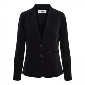 &Co Woman Phileine Travel Blazer - Dames - Jassen - Zwart - Maat: S Polyamide