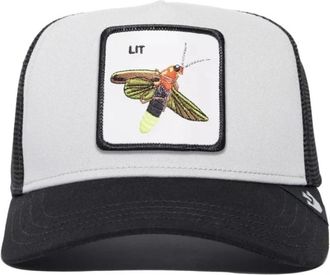 Goorin Brothers Zwarte Mot Lit Truckerpet - Heren - Petten - Zwart - ONE Size - Accessoires