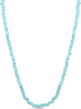 Jewelmak 14K Amazonite Necklace