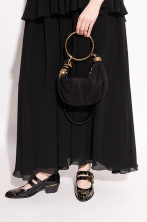 Chlo&eacute; Handbag Bracelet Mini, Womens, Black