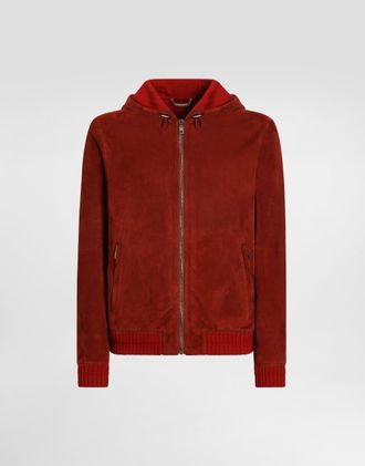 Dolce & Gabbana Giubbotto - Man Coats And Jackets Burgundy 48