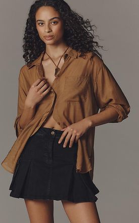 Pilcro Denim Utility Skort