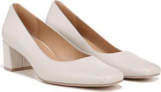 Naturalizer Karina G5099LF251 Pump Womens Ivory Leather Block Heel ZOGG968