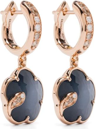 Pasquale Bruni Orecchini Petit Joli Lunaire in oro rosa 18kt con diamanti