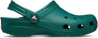 Crocs Womens Classic Clogs - Shoes Green/Emerald Size 05.0