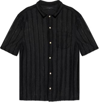 AllSaints Hombre, Camisas, Negro, Talla: XL