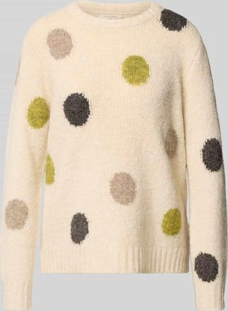 Freequent Regular Fit Pullover in Strick-Optik Modell Luisa in Offwhite Melange, Größe XXL