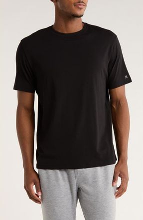 Kenneth Cole Stretch Cotton Activewear T-Shirt in Black at Nordstrom Rack, Size Small