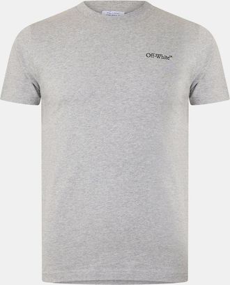 Off-white Mens Off White Windy Arrow T in Grey/Black - Size X-Small