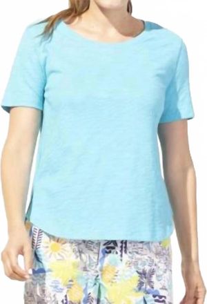 Escape Cotton Hi-Lo Tee In Maui