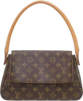 Louis Vuitton Pre-owned Shoulder Bags, female, Brown, Size: ONE SIZE Pre-owned Monogram Shoulder Bag