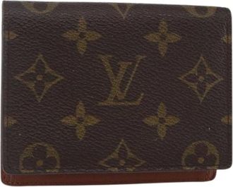 Louis Vuitton Pre-owned Wallets, female, Brown, Size: ONE SIZE Pre-owned Canvas Wallet