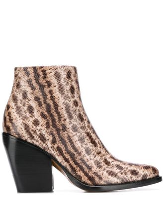 Chloé Chloé Cognac Coloured Ambre Ankle Boot from $694.00