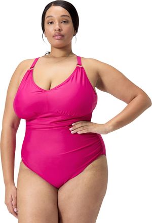 Speedo Dames/Dames V-hals Plus Eendelig Zwempak (Roze)
