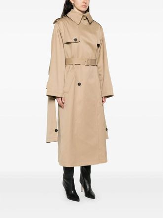 Jean Paul Gaultier Double-breasted Belted Trench Coat