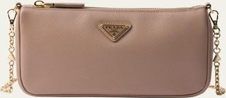 Prada Mini Saffiano Leather Shoulder Bag