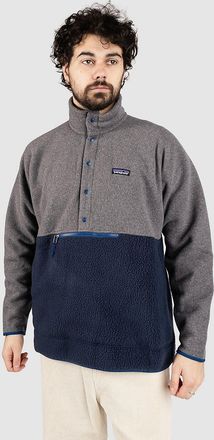 Patagonia Retro Pile 1/2 Snap Half-Zip Fleece Pullover grau
