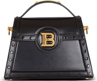 Balmain B-Buzz Dynasty leather tote bag - women - Calf Leather - One Size - Black