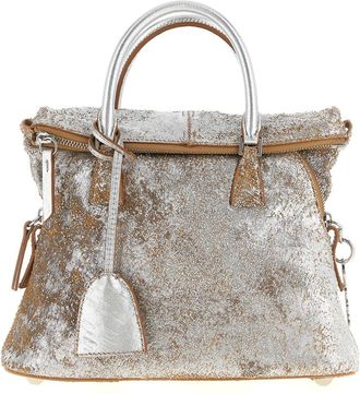 Maison Margiela Silver 5AC Soft Mini Satchel