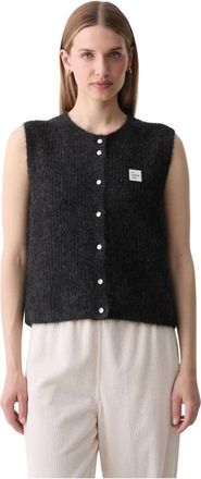 American Vintage East Vest - Jackets - Mujer - Negro - M