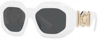 Versace Womens VE4424U 56 314 Fashion Sunglasses - White - One Size