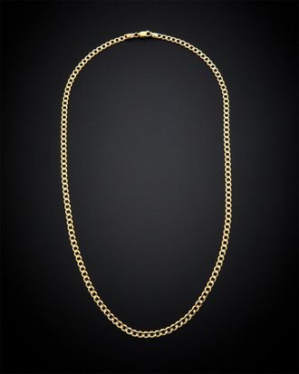 Italian Gold, Inc 14K Italian Gold Miami Curb Chain Necklace