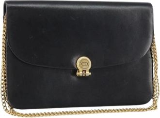 Dior Pre-owned Shoulder Bags, female, Black, Size: ONE SIZE Pre-owned Vintage Shoulder Bag