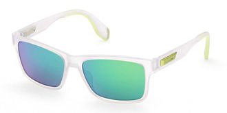 adidas OR0067 26X Mens Sunglasses Clear Size 55
